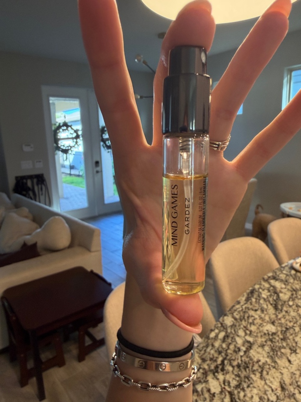 Mind Games Gardez Women's Fragrance Spray - Clear/Gold